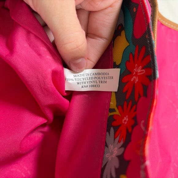 Lily Bloom Backpack Playful Garden Cats Eco-friendly Grey/Multi-Color Charity - Picture 11 of 15